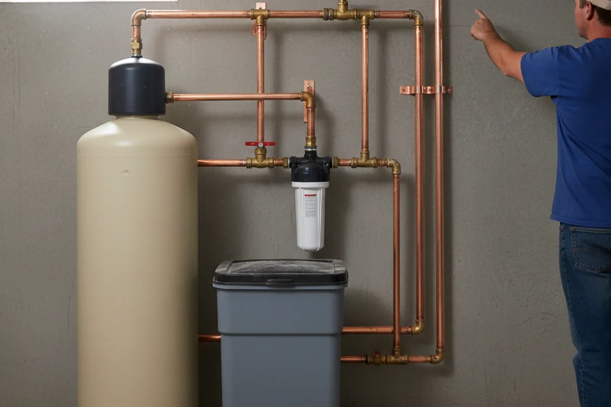 Whole-house water treatment system installed in Hudson Falls
